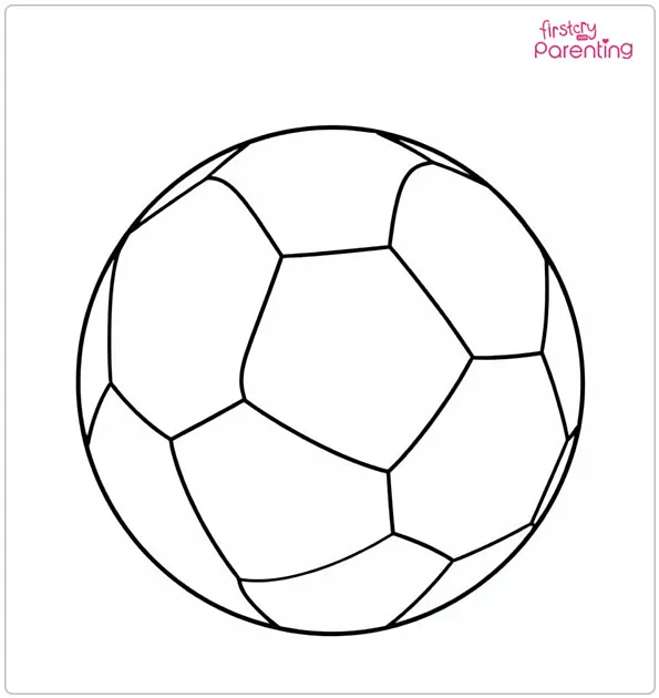 Soccer Ball Coloring Page
