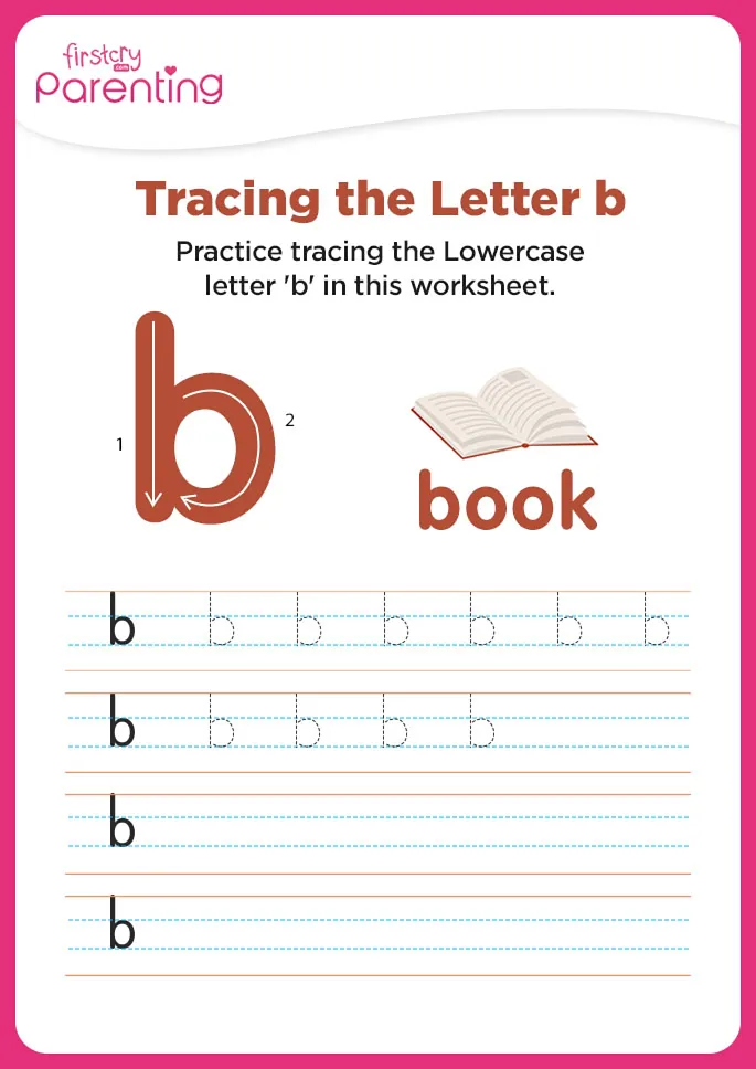 b for book worksheet