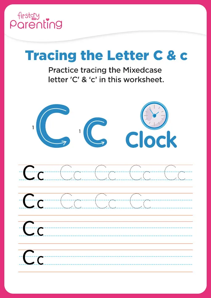 Cc for Clock Worksheet