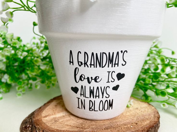 Personalised Flower Pot