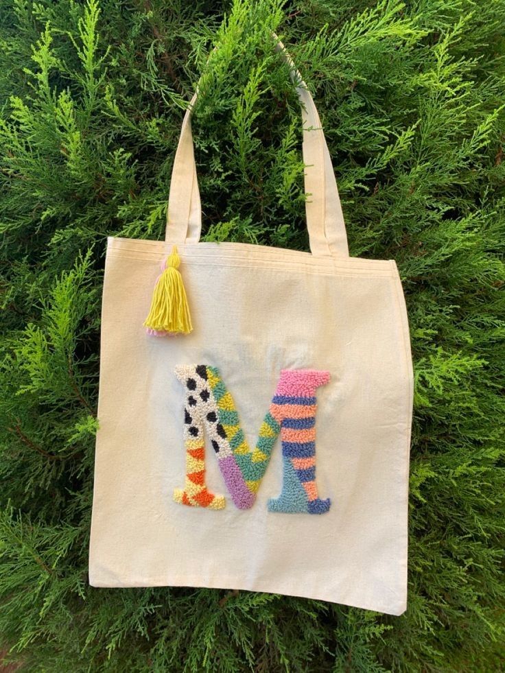 Monogrammed Tote Bag