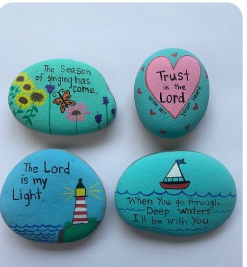 DIY Garden Stones