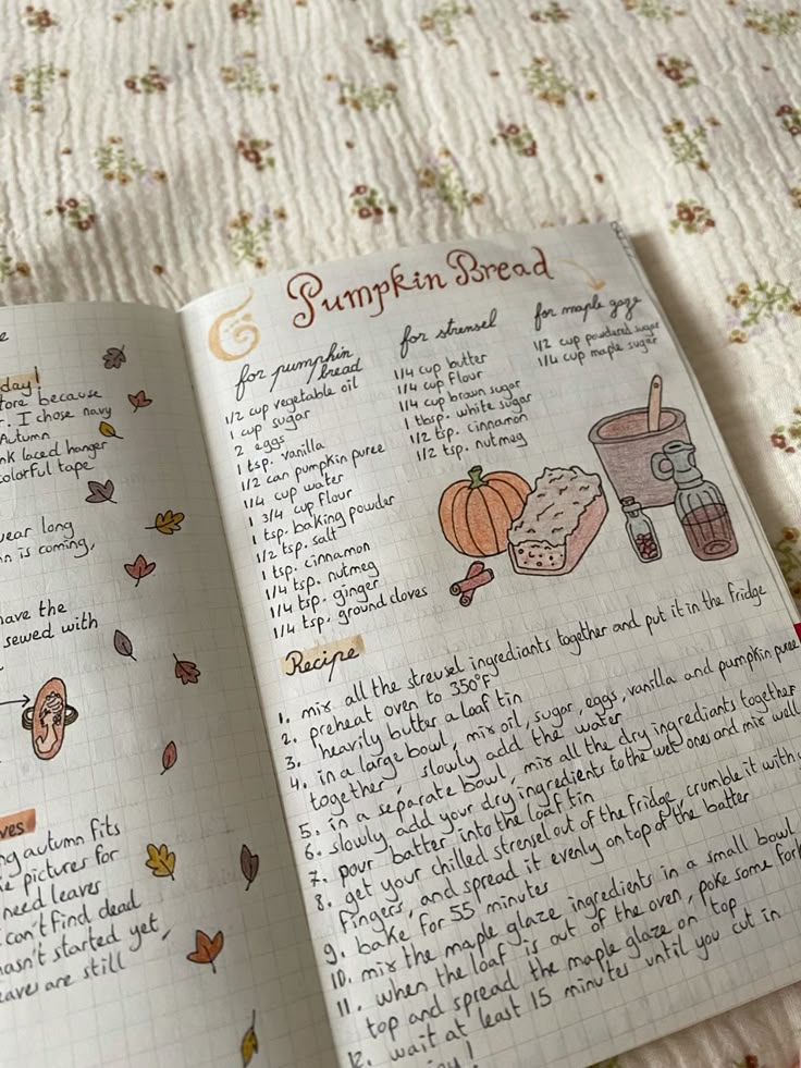 Handwritten Recipe Book