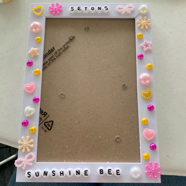 Decorated Picture Frame