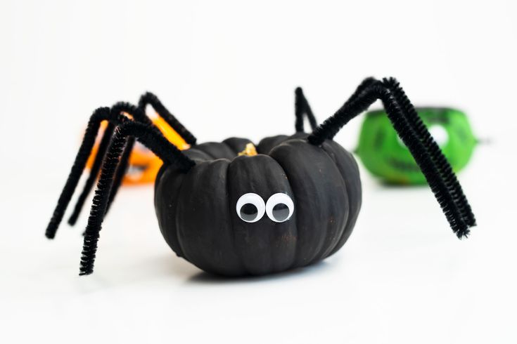 Spider Pumpkins