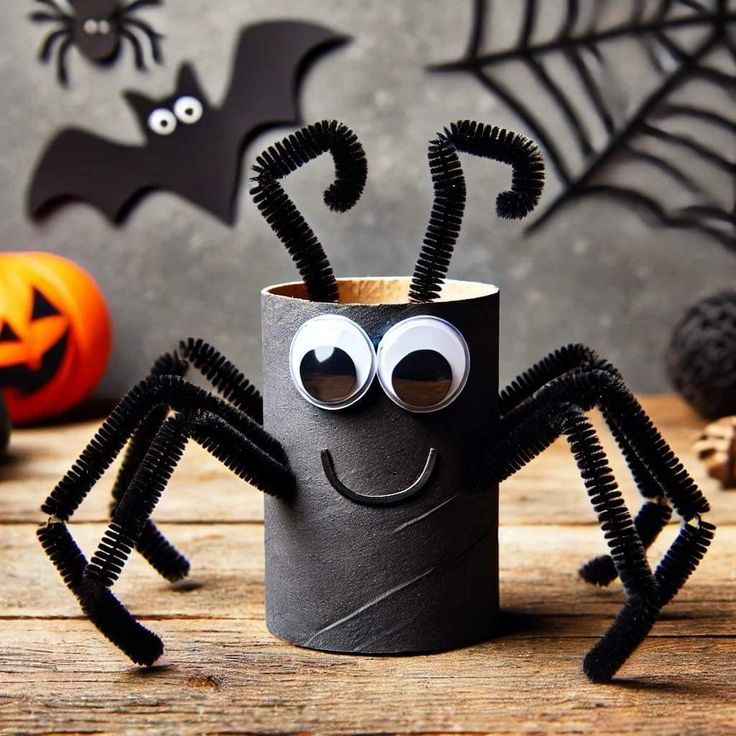 Toilet Paper Roll Spider