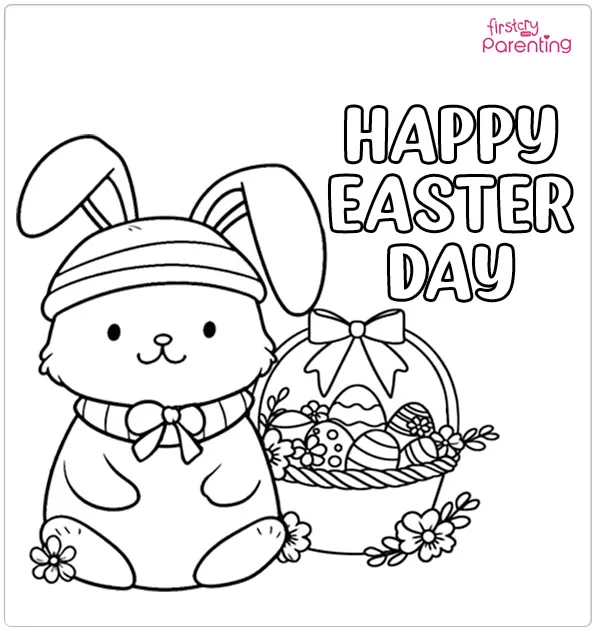 Easter Day Coloring Page