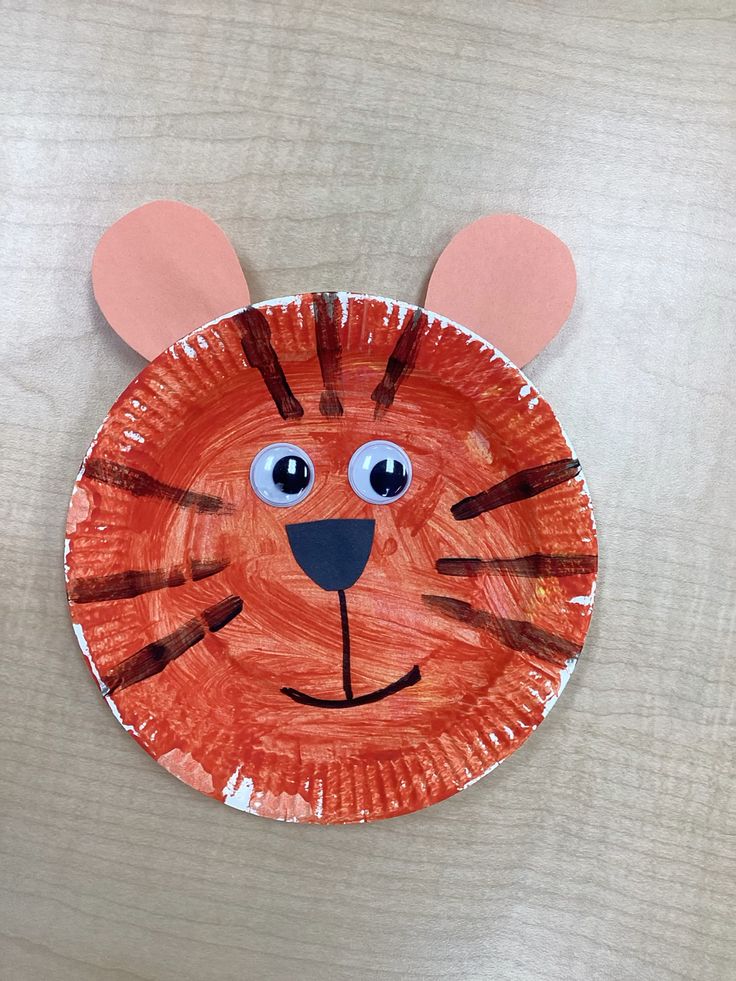 Paper-Plate Tiger 