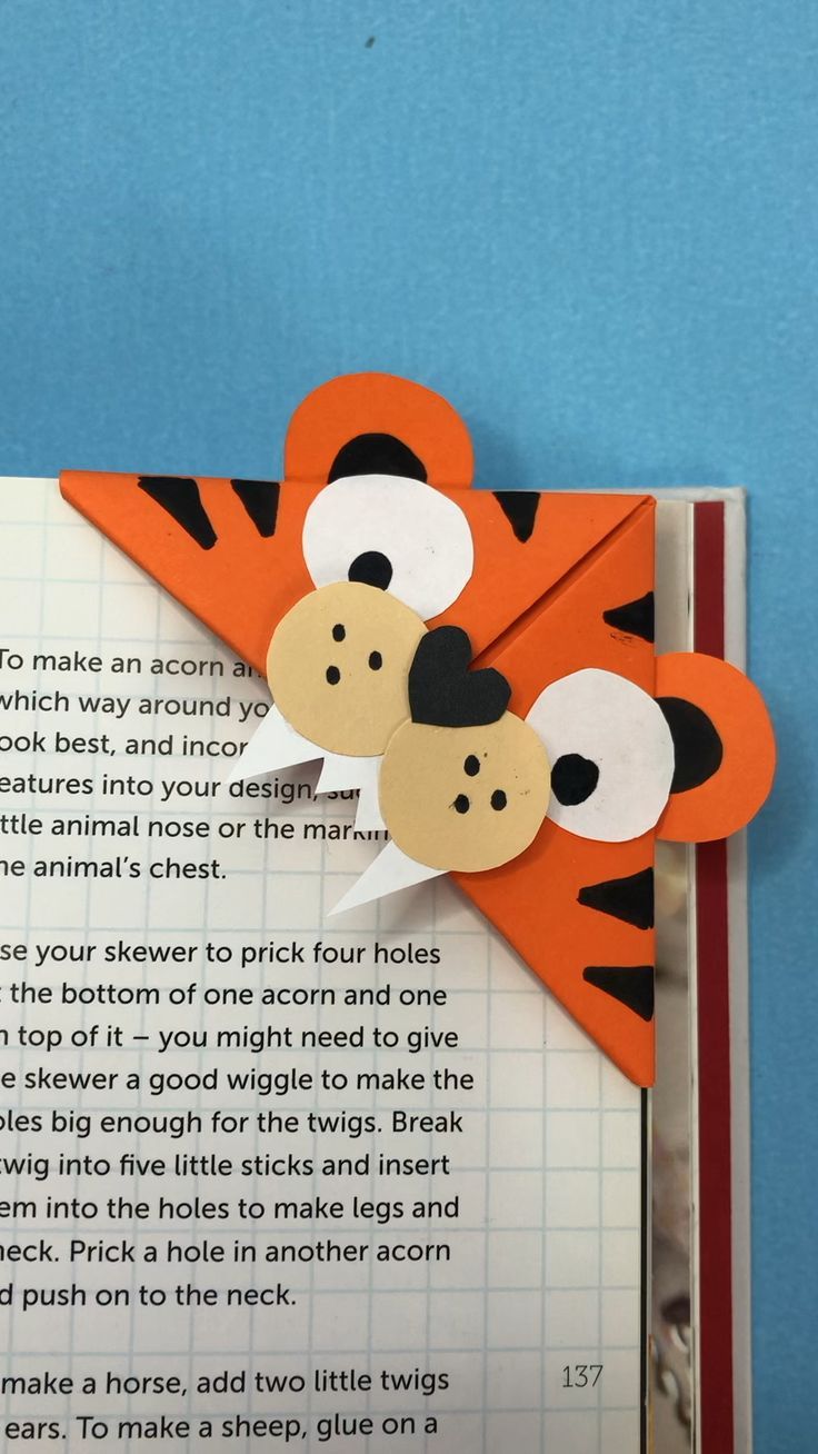 Tiger Bookmark