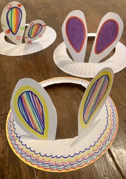 Paper Bunny Hat