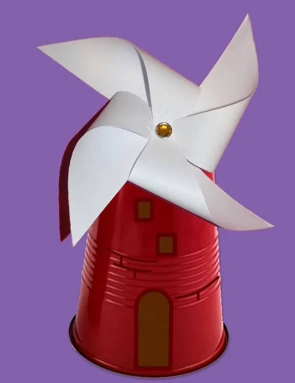 Paper Cup Windmill