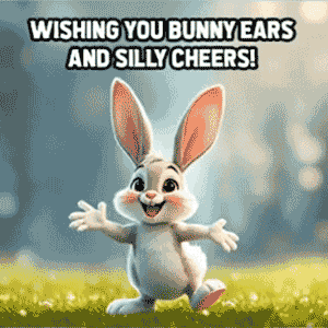 funny happy easter gif
