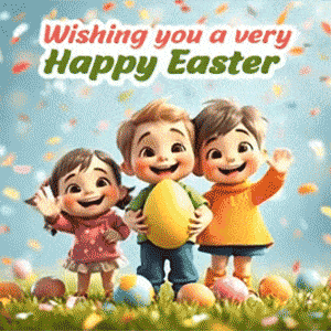 animated happy easter gifs