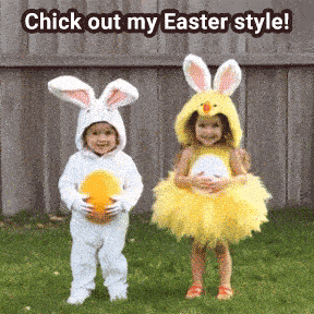 free happy easter gif