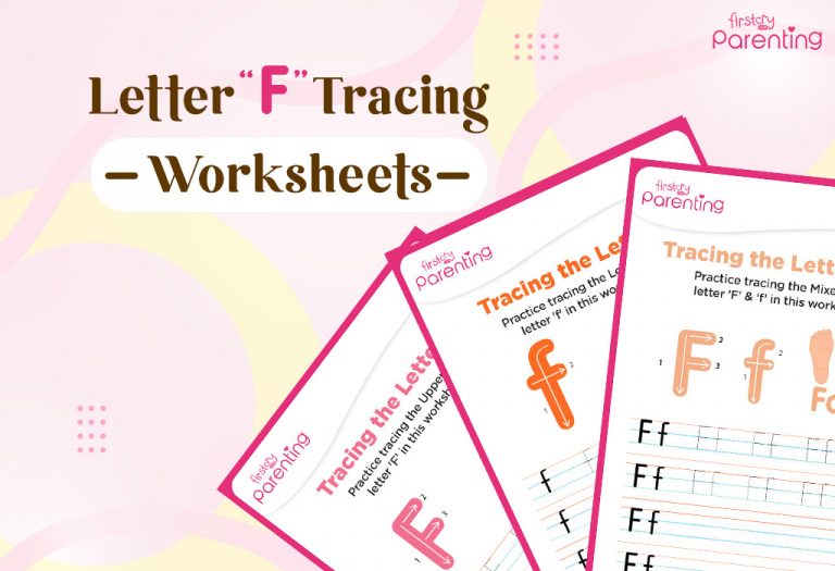 Letter F Tracing Worksheets – Free Printables To Learn
