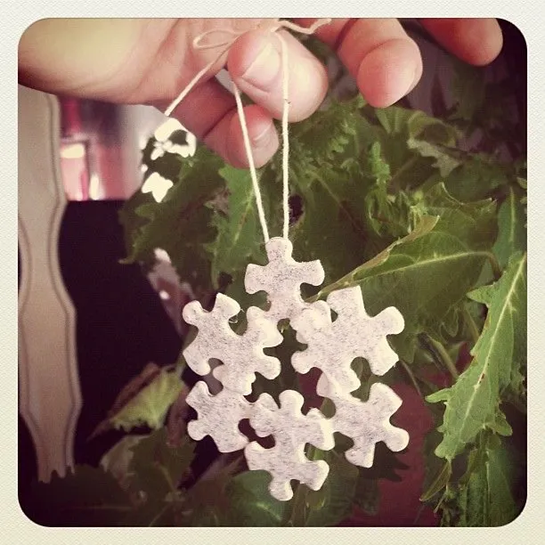 Puzzle Snowflake