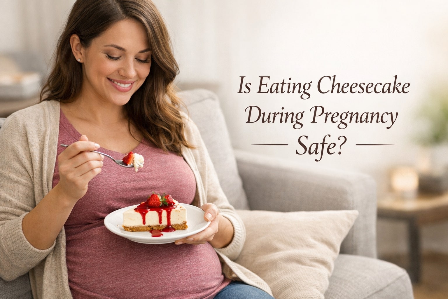 Cheesecake During Pregnancy - Is It Safe?