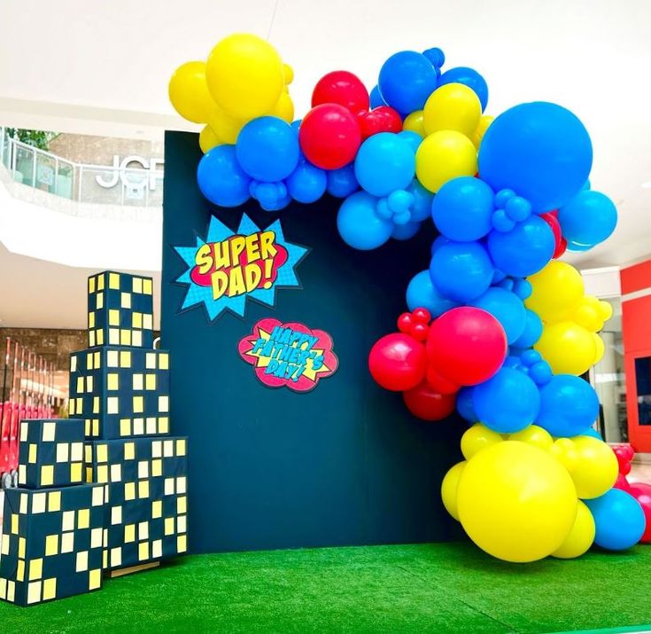 Superhero Room Setup