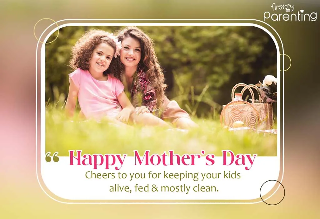 Funny Mother's Day Wishes & Messages for Sister