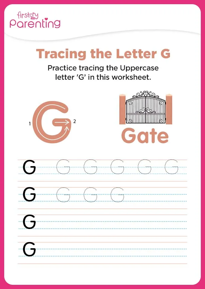 G for Gate Worksheet