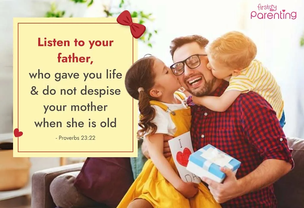 Father’s Day Bible Verses From Son & Daughter
