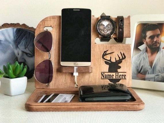 Wooden Docking Station