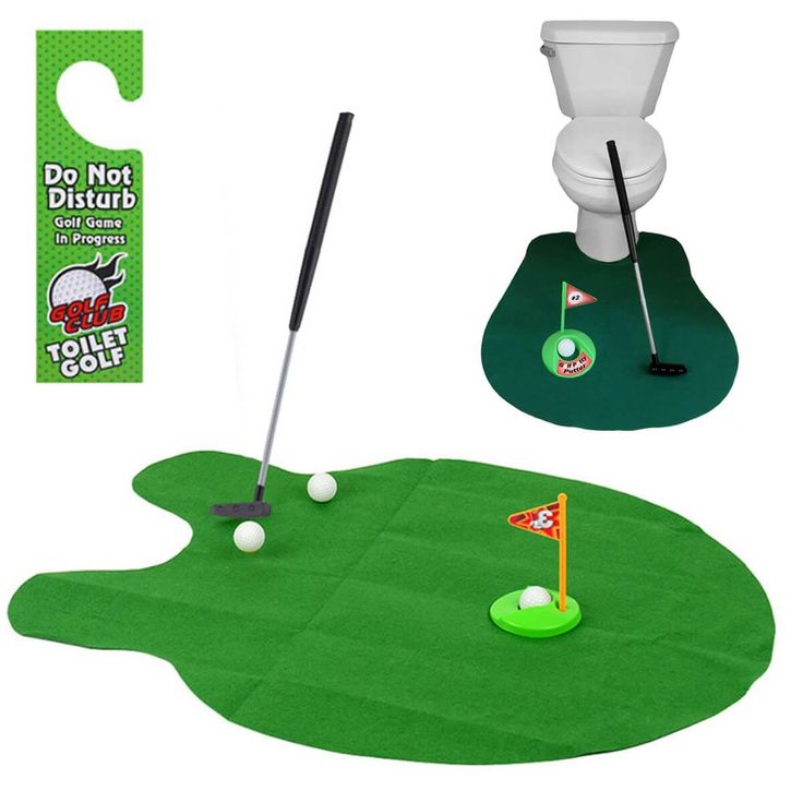 Toilet Time Golf Set