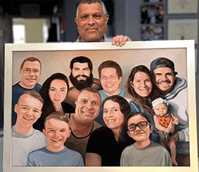 Custom Family Portrait