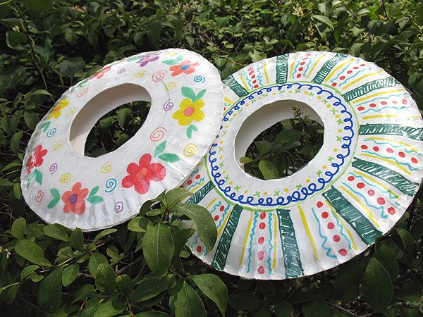 Paper Plate Frisbee