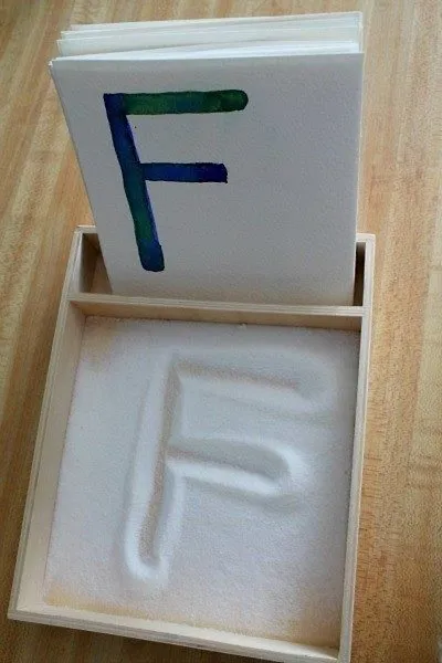 Sensory Letter Tracing