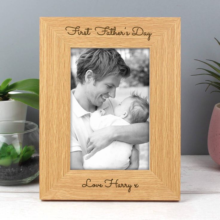 First Father’s Day Photo Frame