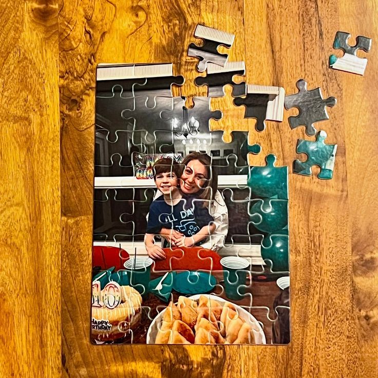 Personalised Puzzle With Family Photo