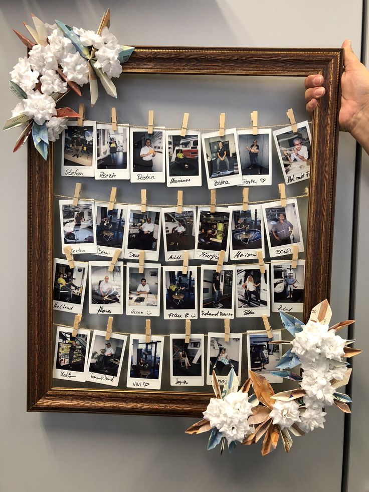 Hanging Photo Display