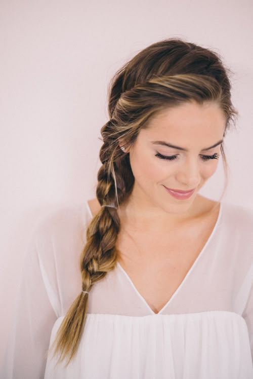 Twisted Side Braid
