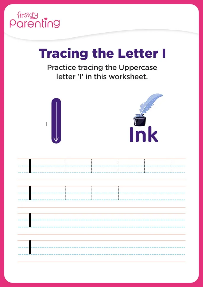 I for Ink Worksheet