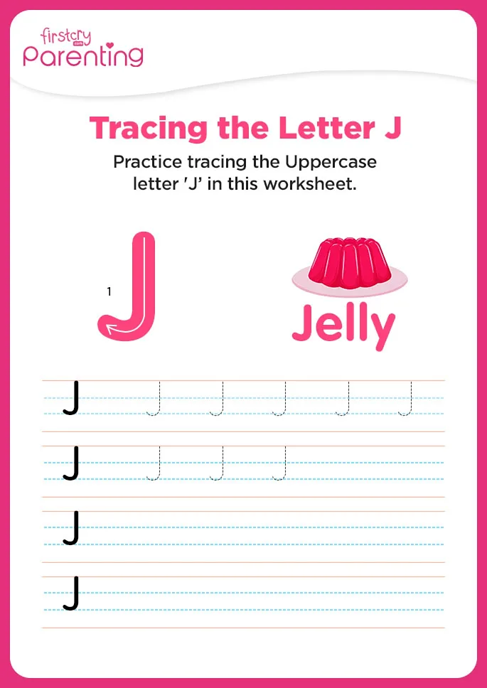 J for Jelly Worksheet
