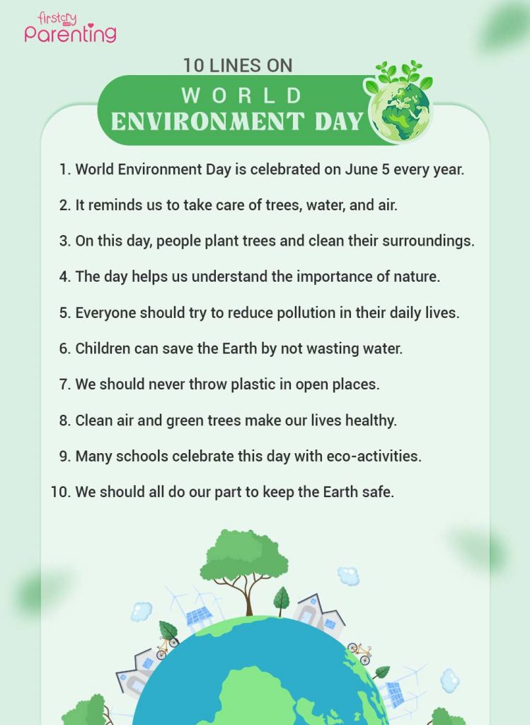 10 Lines on World Environment Day