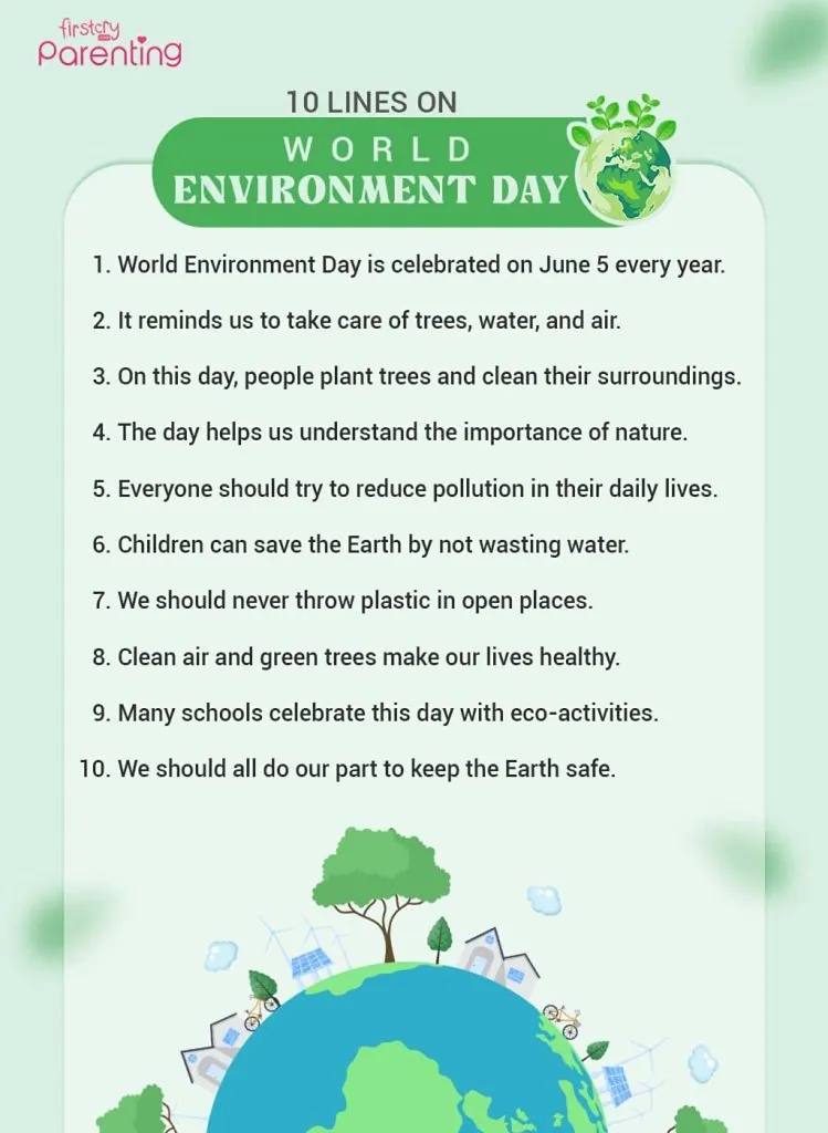 10 Lines on World Environment Day