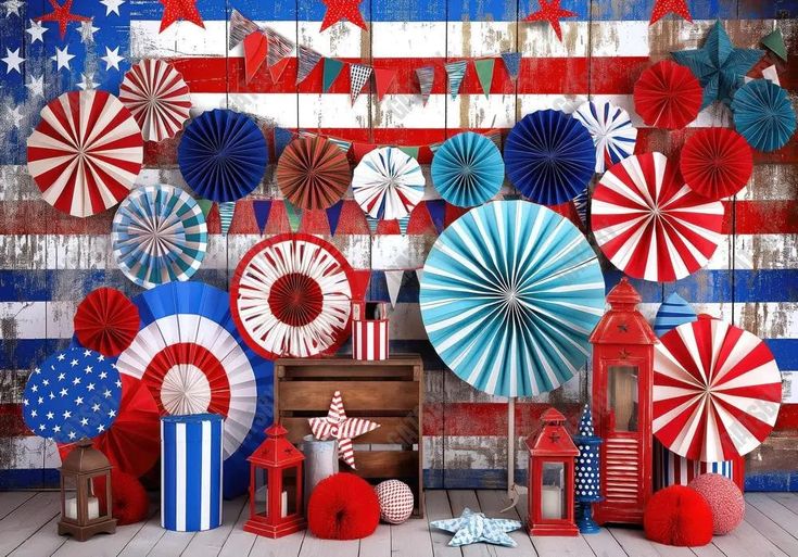Paper Fan Wall Decor