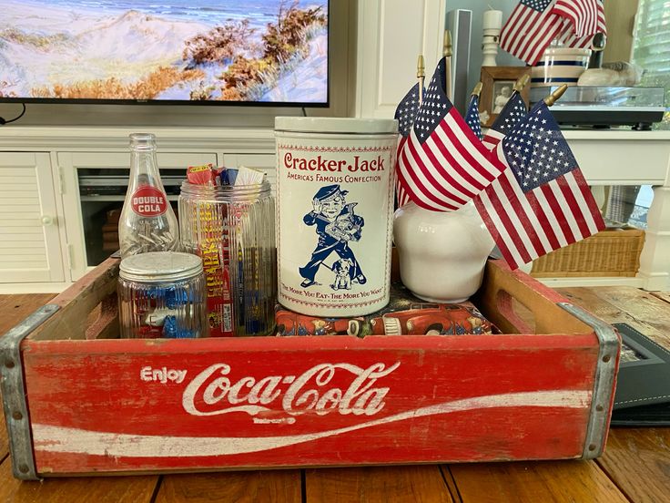 Rustic Crate Display