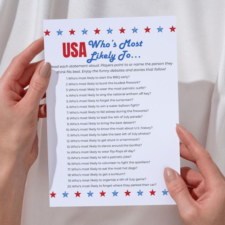 Independence Day Trivia Challenge