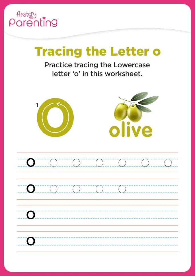 o for olive worksheet o for olive worksheet