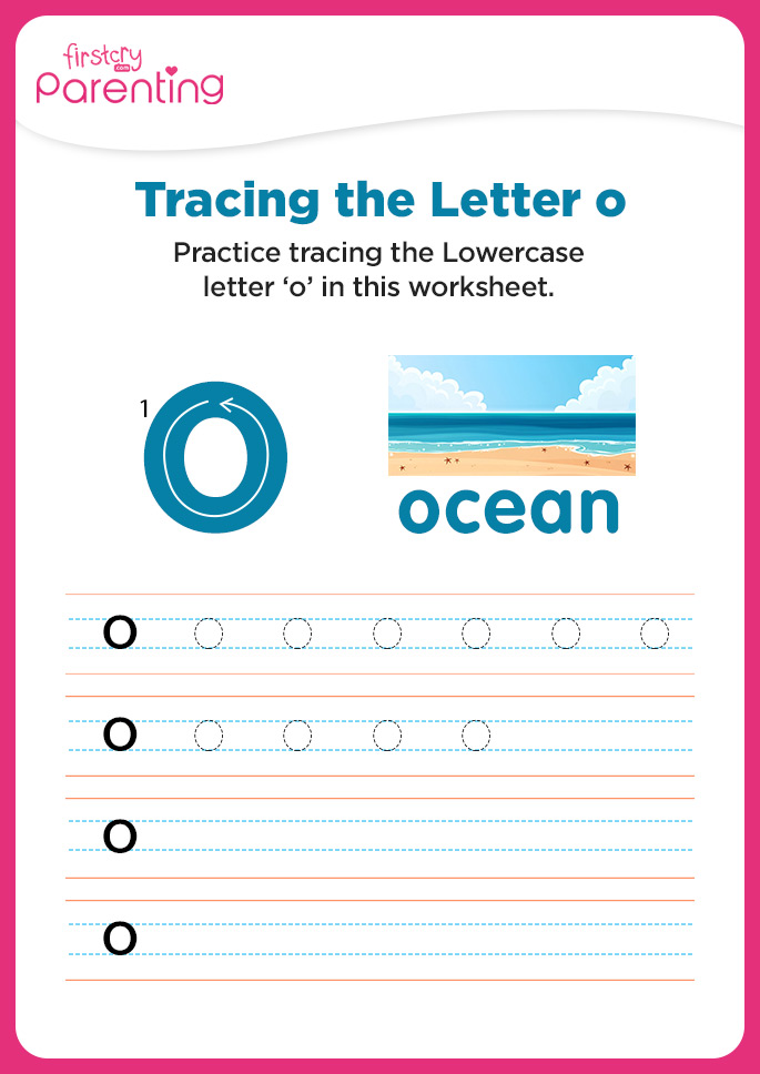 o for ocean worksheet