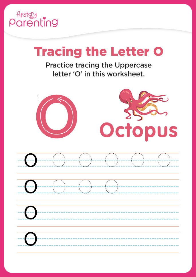 O for Octopus Worksheet
