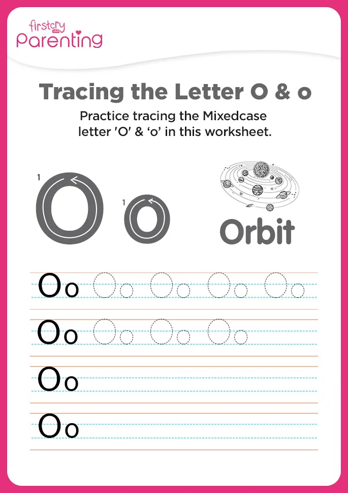Oo for orbit worksheet Oo for orbit worksheet