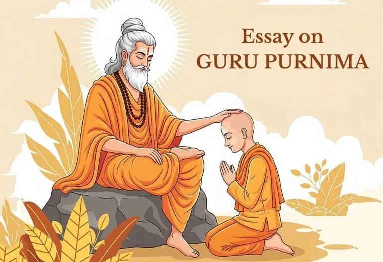 Essay on Guru Purnima in English for Students & Children