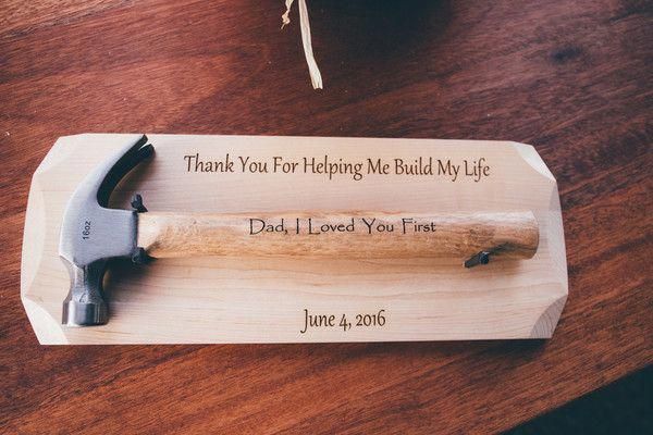 Engraved Hammer with Message