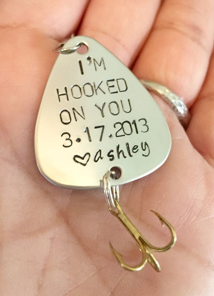 Custom Fishing Lure with Note