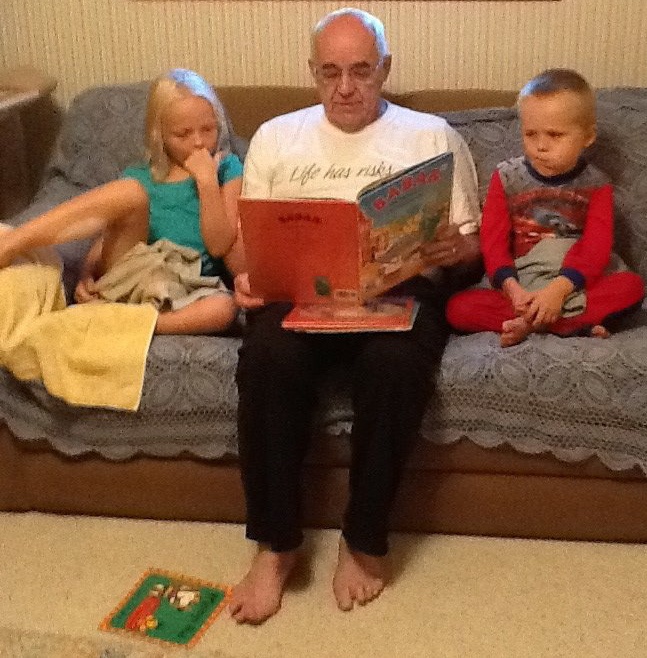 Baby and Grandpa Storybook