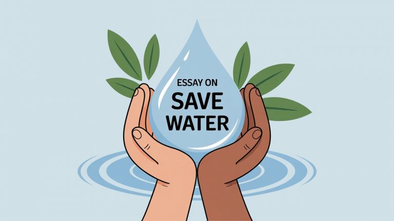 Essay on Save Water for Students and Children